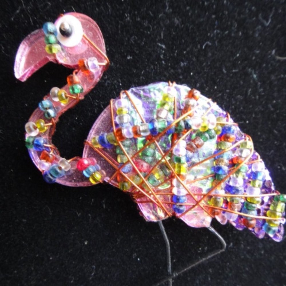 Handmade Art Pin - Picture 7 of 9